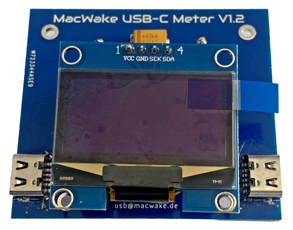 MacWake USB-C Meter V1.2